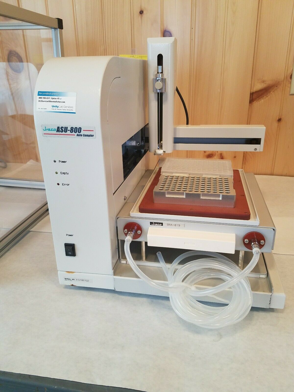 JASCO ASU-800 Autosampler, J-815, J-1000, J-1500, J-1700