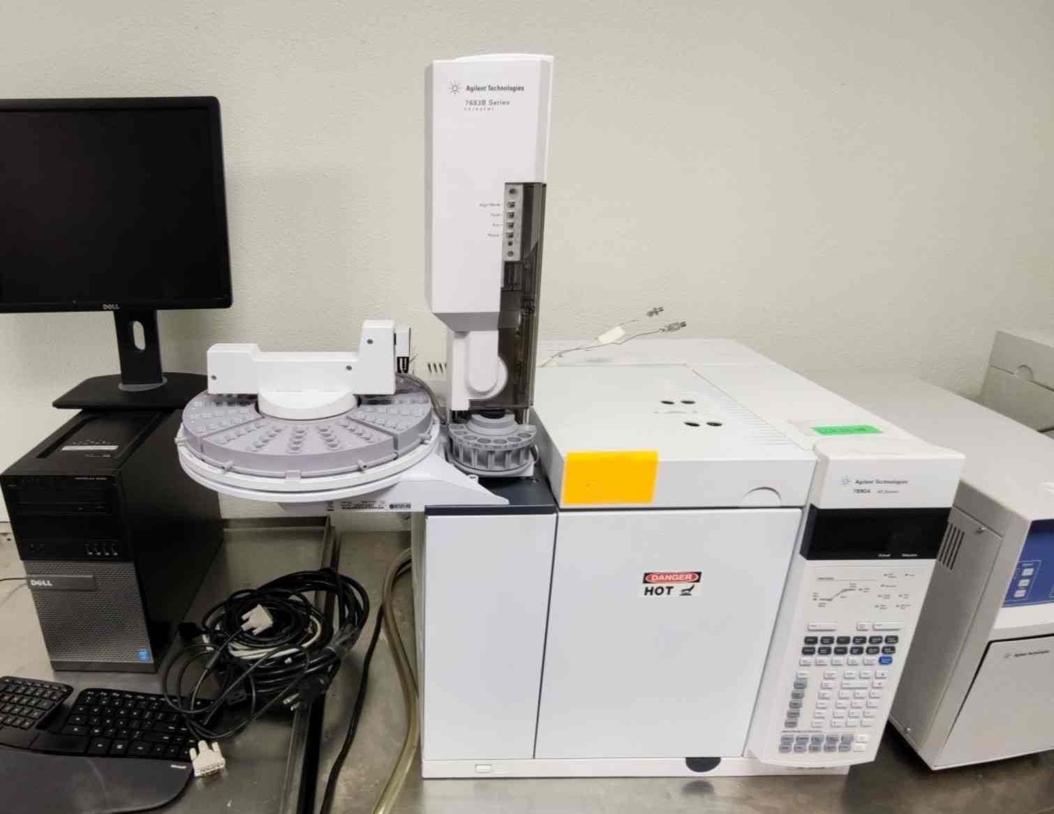 Agilent 7890A(G3440A) GC & 7683B Autosampler, PC Chemstation